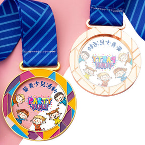 Children's Colorful Acrylic Medal | 兒童炫彩亞克力獎牌 BG20-64