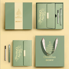 Christmas Notebook Gift Box Customized Holiday Gift | 聖誕節筆記簿禮盒定製 BG30-21