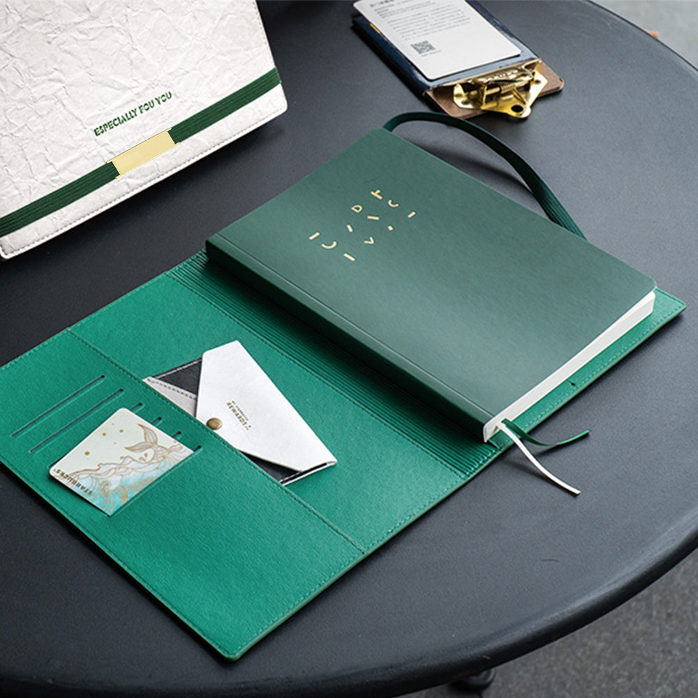 Christmas Leather Notebook Stationary Gift Box | 聖誕禮盒皮革筆記簿書簽 BG30-33