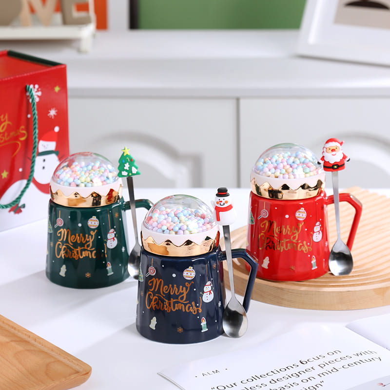 Christmas Ceramic Cup Gift Box Customized Corporate Gift | 聖誕節陶瓷杯禮盒定制公司禮物 BG30-19