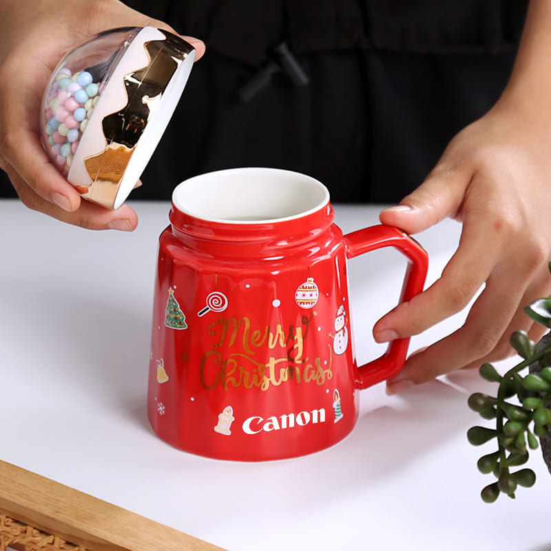 Christmas Ceramic Cup Gift Box Customized Corporate Gift | 聖誕節陶瓷杯禮盒定制公司禮物 BG30-19