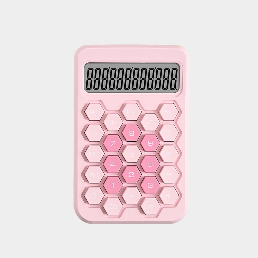 Creative Honeycomb Keypad Calculator | 創意蜂巢按鍵計算機 BG28-51