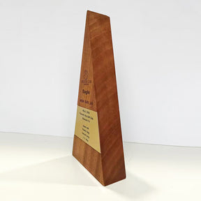 [Case Studies]DB GOLF CLUB | Eco-Friendly Wood Block Trophy