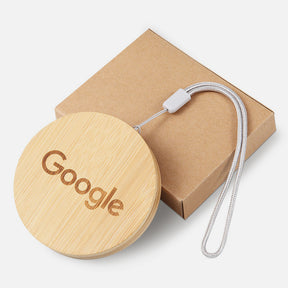 ECO Charging Cable Converter  Case | 圓形環保竹木充電線收納盒 BG27-29