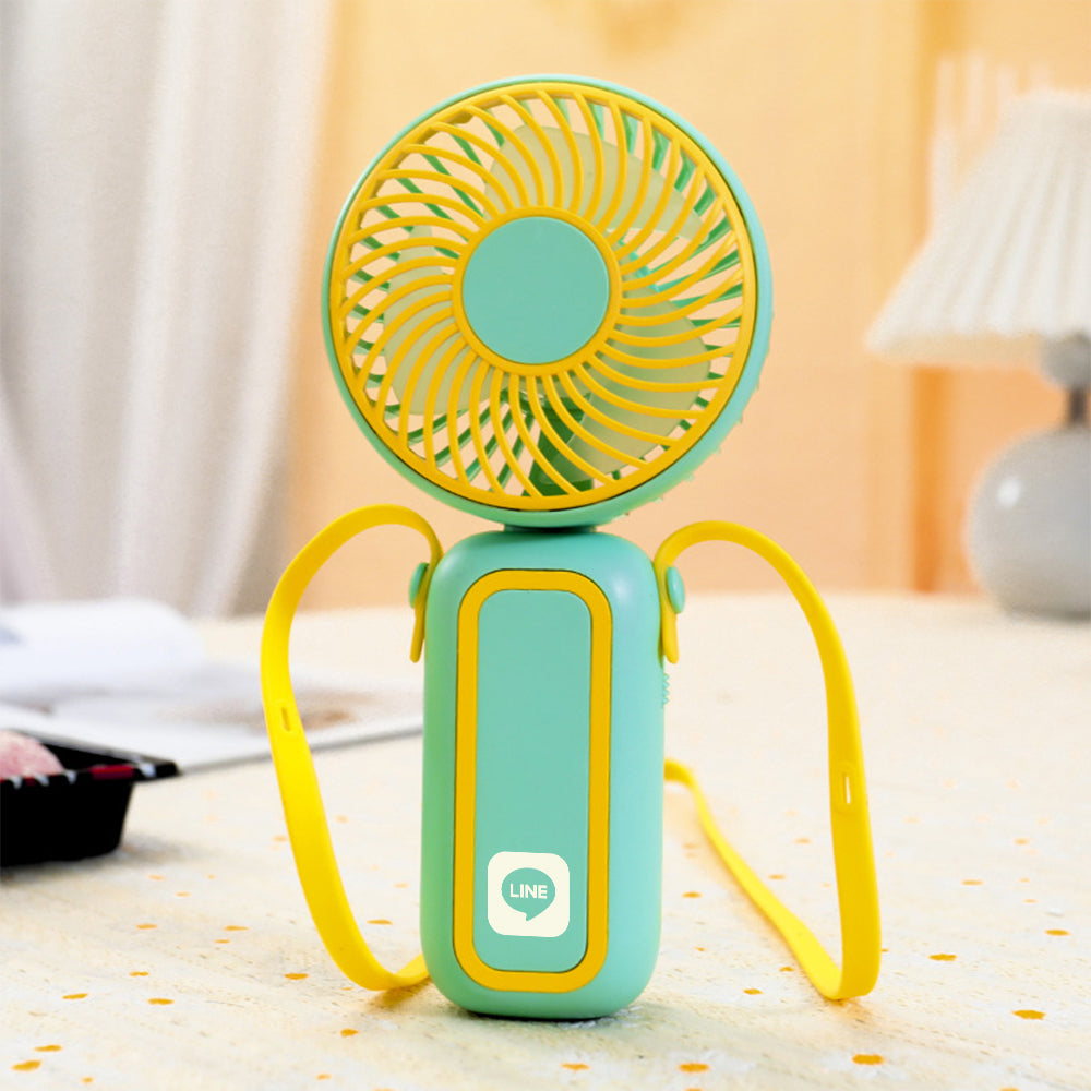Customized Fashionable Color Block Neck Hanging Fan BG28-37