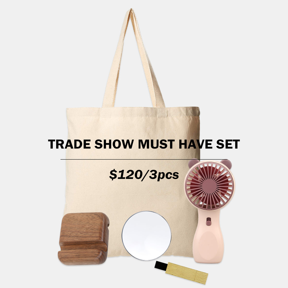Trade Show Must Have Set-B X 3PCS | 貿易展會必選禮盒3件套裝訂製