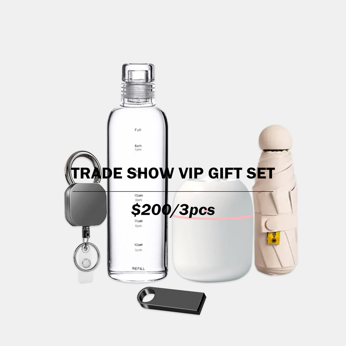 Trade Show VIP Gift Set-B X 3PCS | 貿易展會貴賓禮盒3件套裝訂製