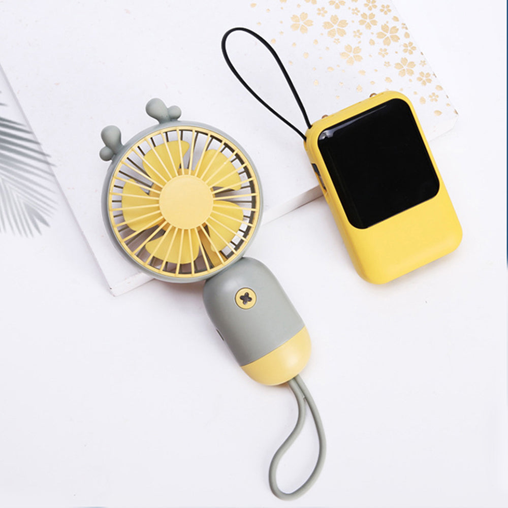 Customized Handheld Fan + Power Bank Combo Business Gift Set BG28-35