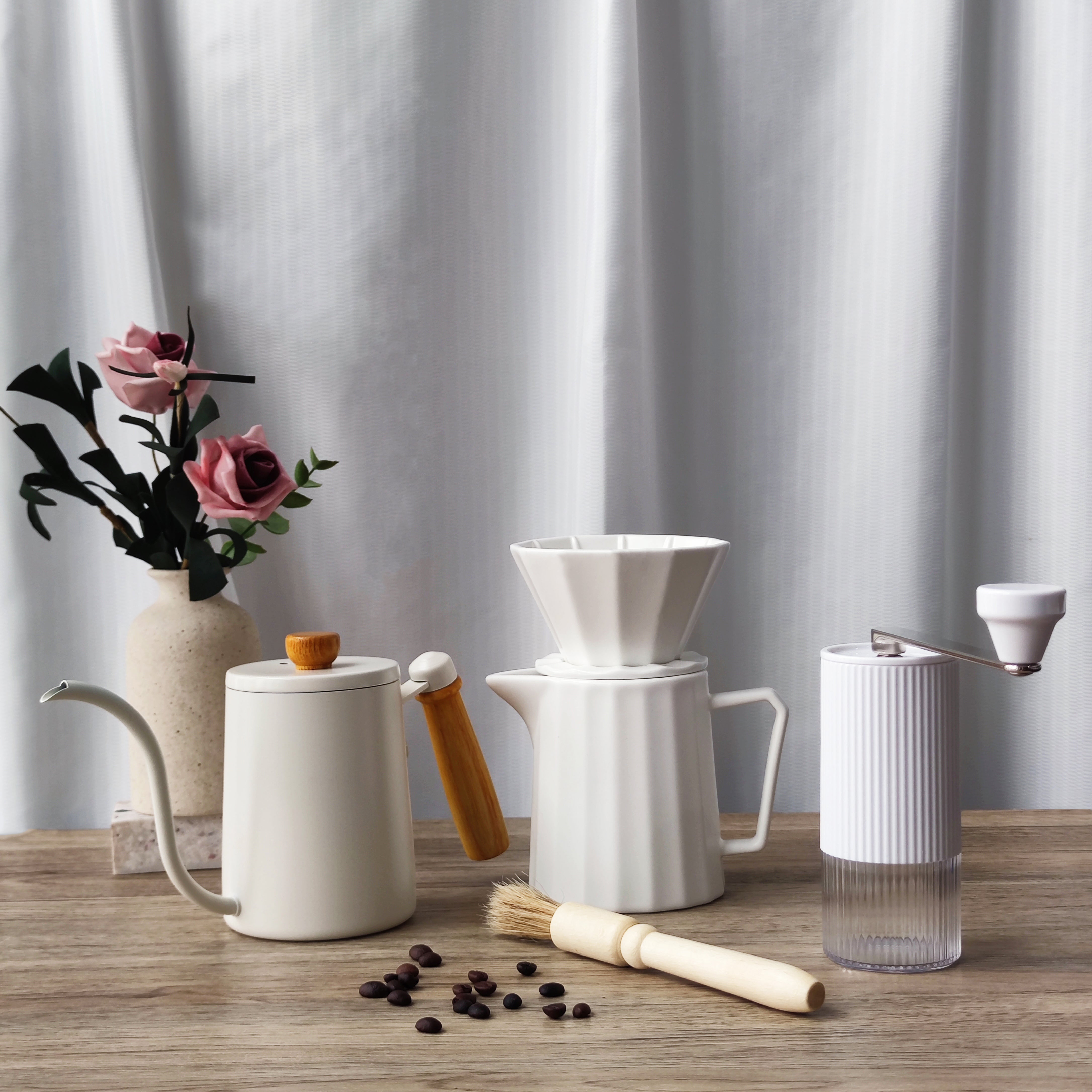 Coffee brewing kit