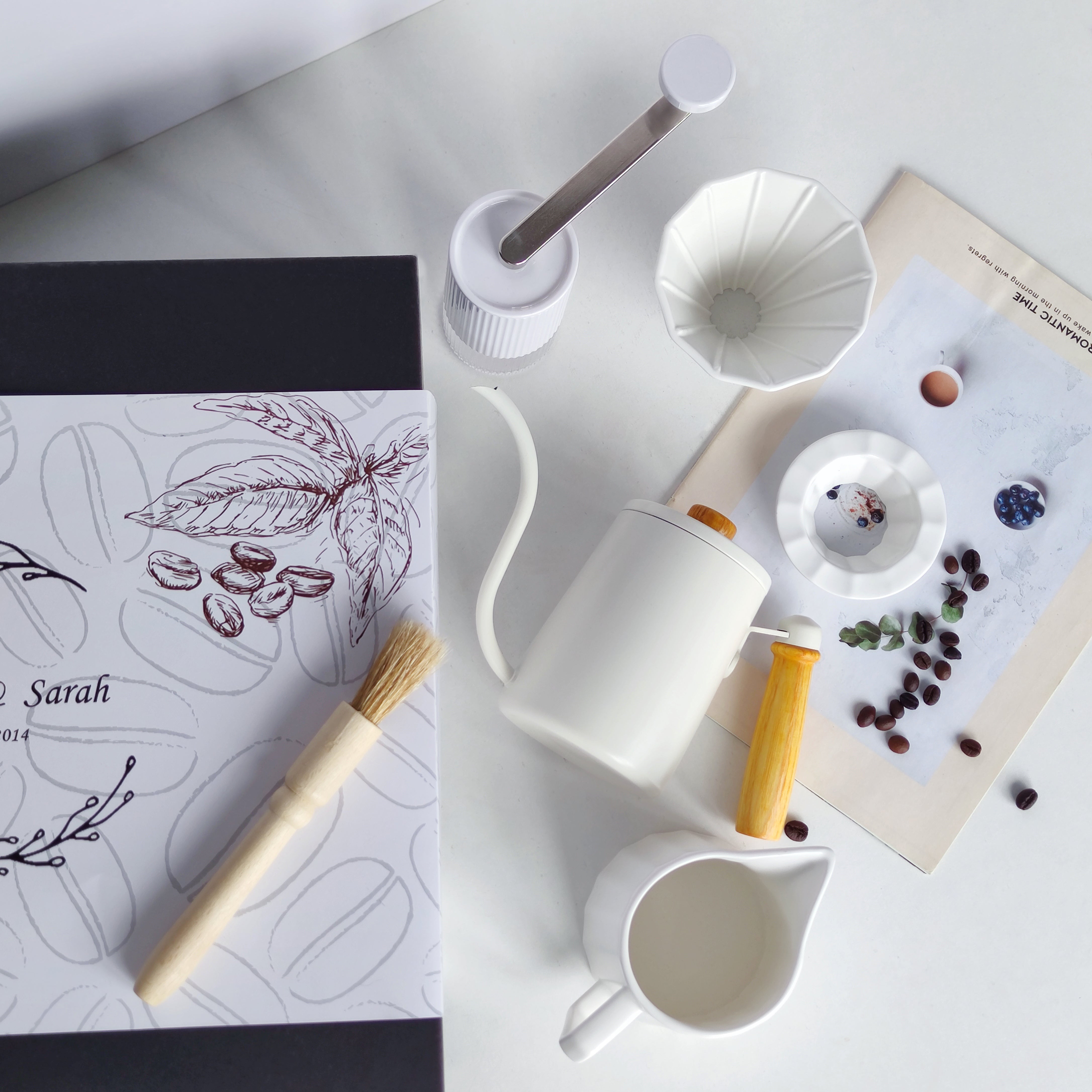 Coffee brewing kit