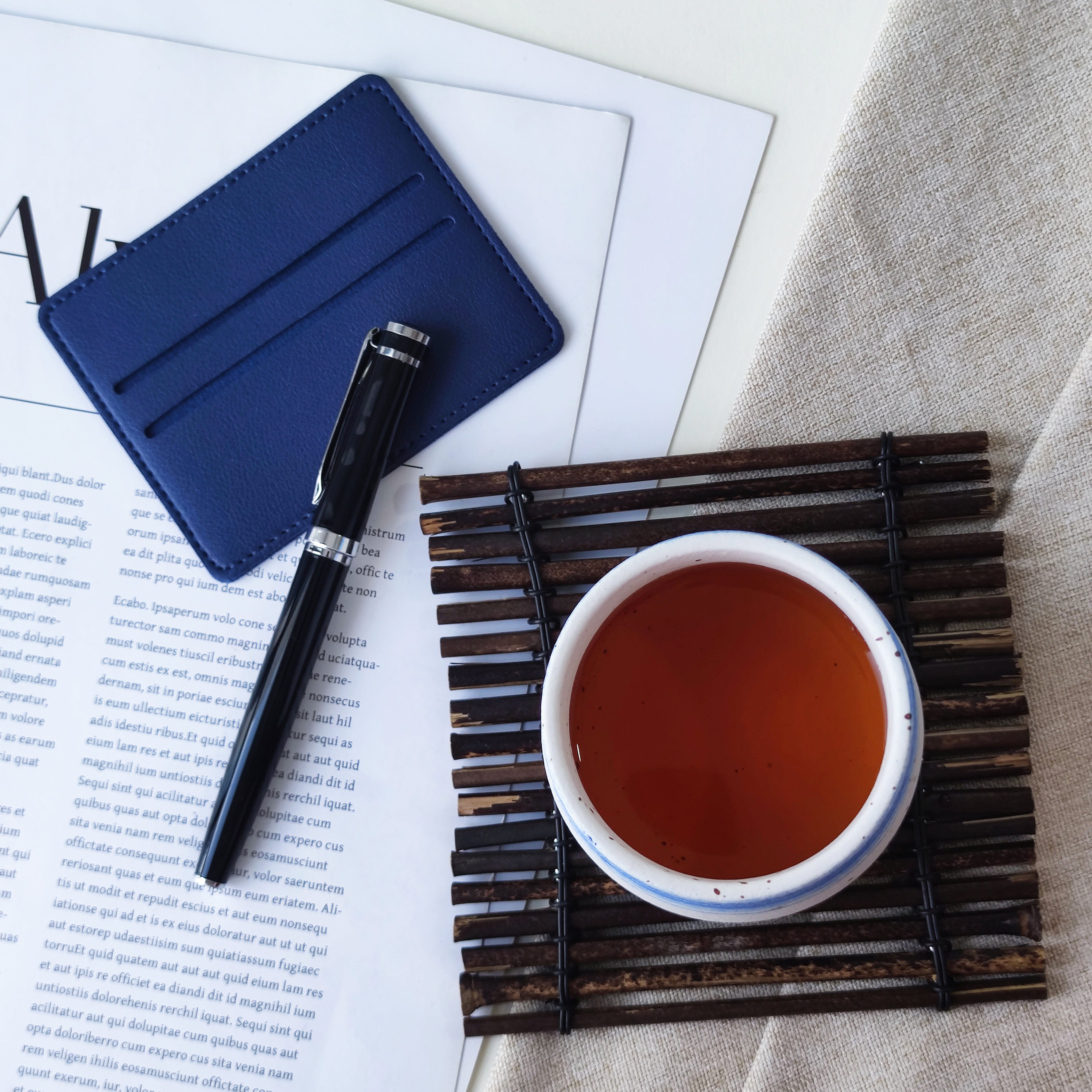 Elegant teacup set