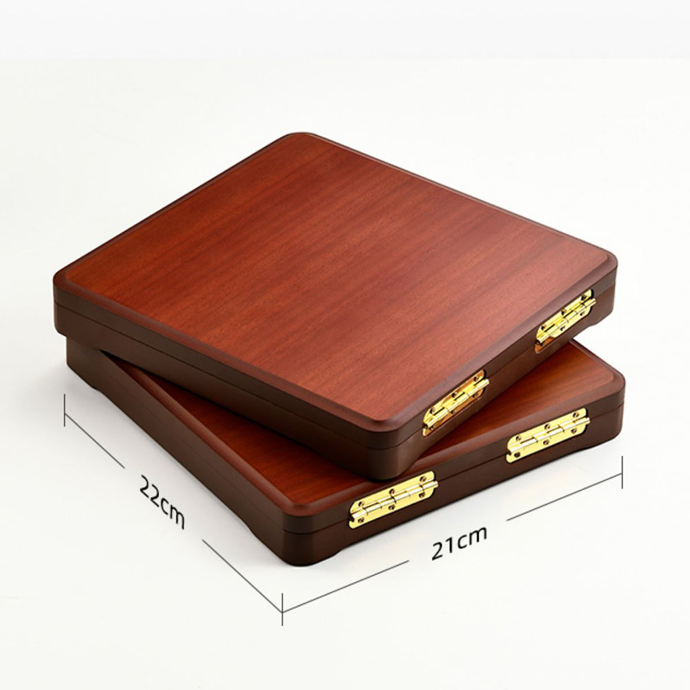 Metal-Edged Folding Wooden Box Trophy | 金屬花邊摺叠收納木盒證書獎座  BG20-48