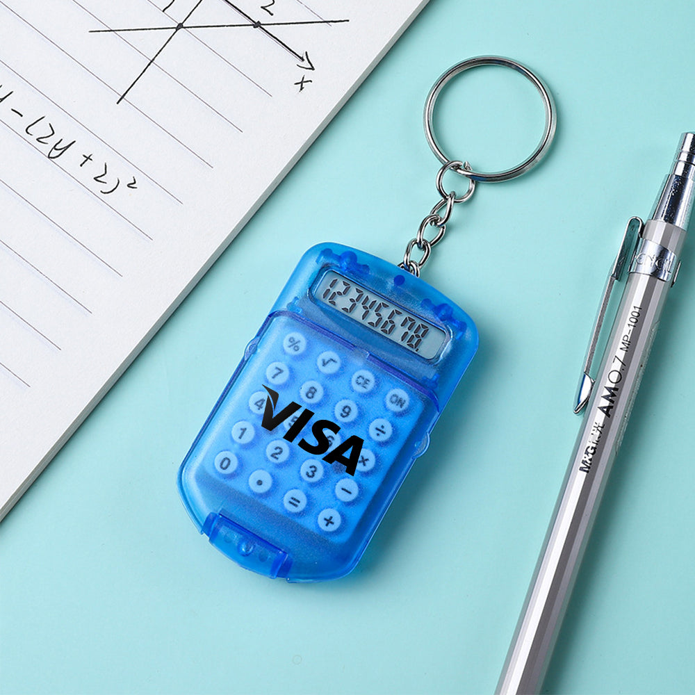 Mini Flip-Top Calculator Keychain | 迷你翻蓋計算機匙扣 BG28-52