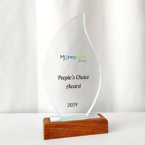 [Case Studies] MoneyHero Group | Edge Crystal Trophy