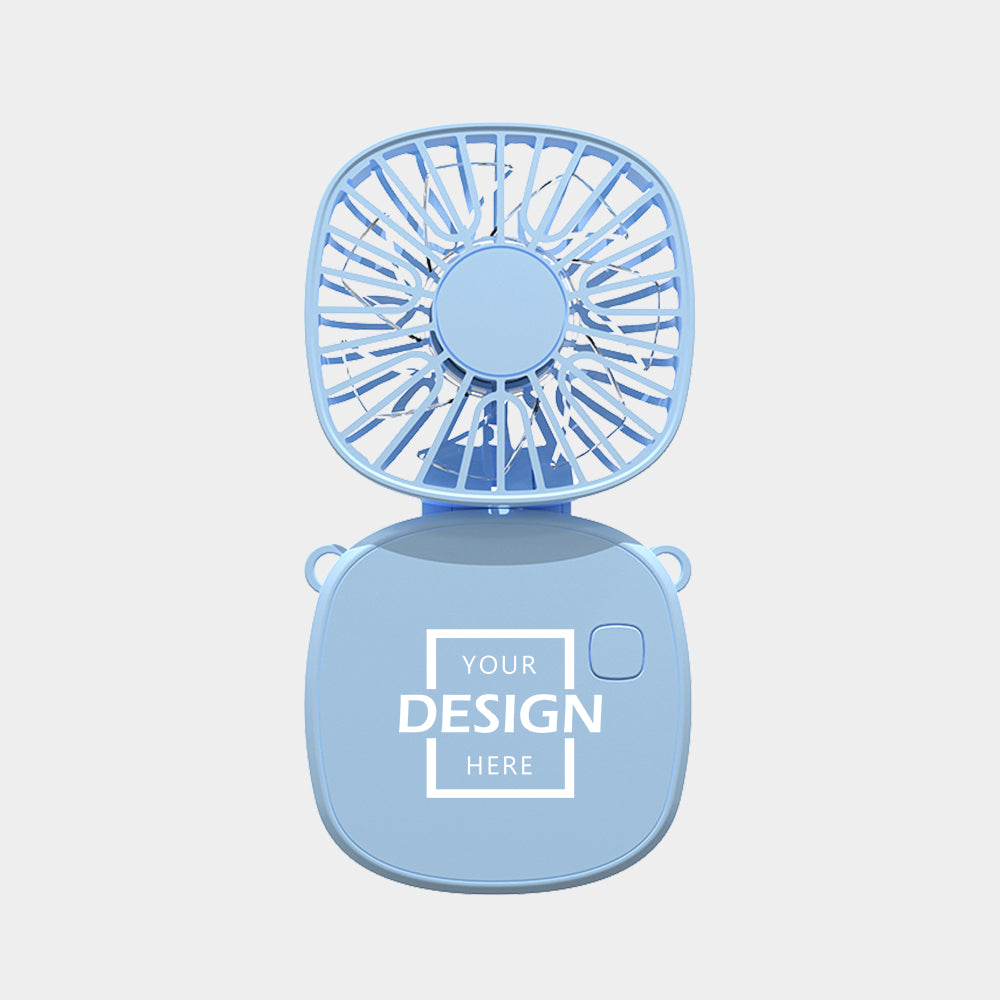 Customized Neck Hanging Foldable Pocket Fan BG28-41