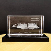 [Case Studies]Normet | 3D Crystal Engraved Decoration