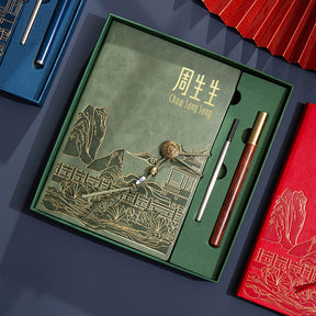 Chinese style notebook gift box | 中國風筆記本商務禮盒 BG22-89