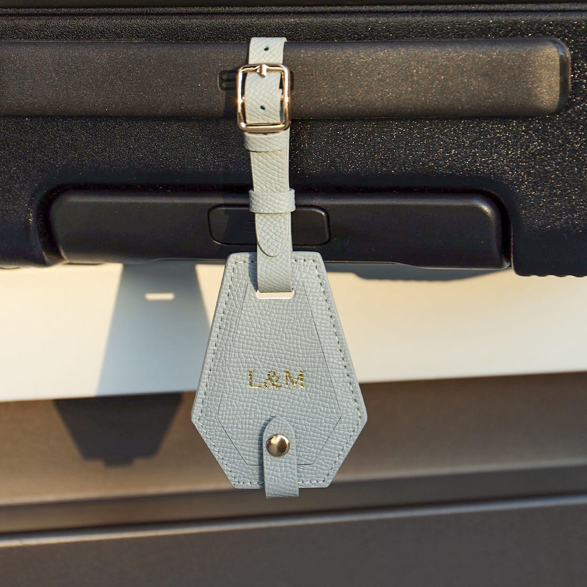 Luggage Tag|高級感小眾皮質行李牌個性定制字母logoBG18-15