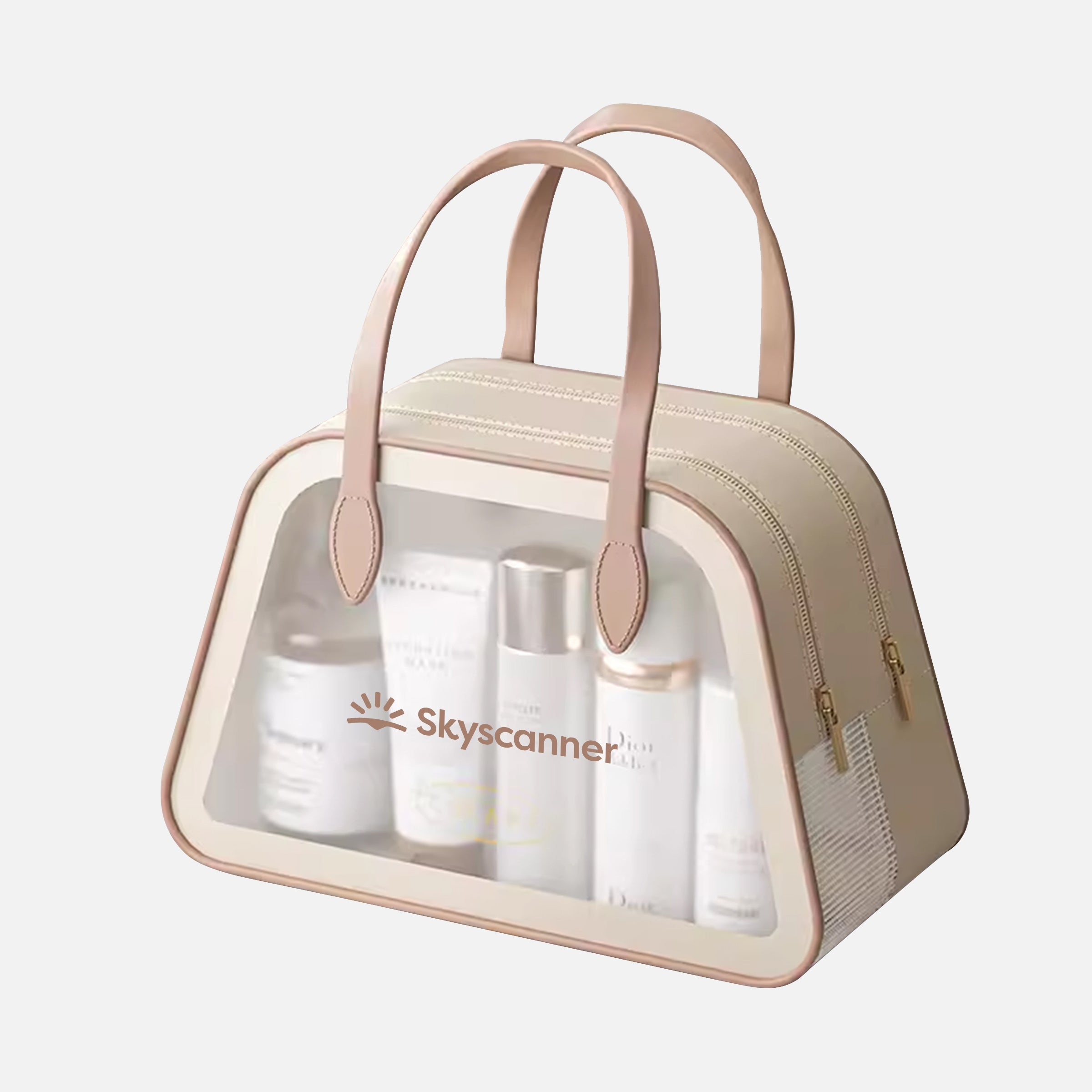 PVC Travel Organizer | 便攜洗漱包 旅行大容量乾濕分離收納袋