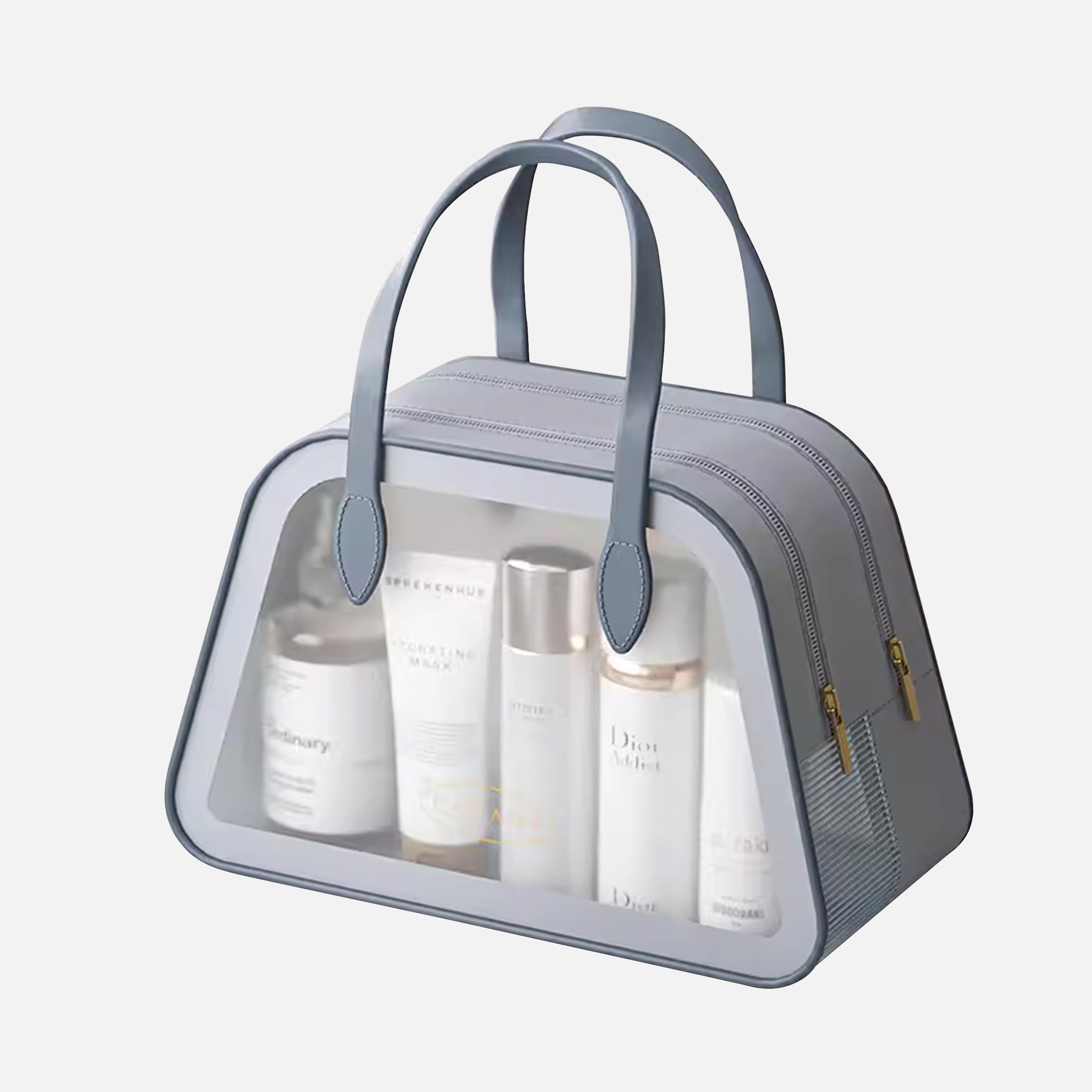 PVC Travel Organizer | 便攜洗漱包 旅行大容量乾濕分離收納袋