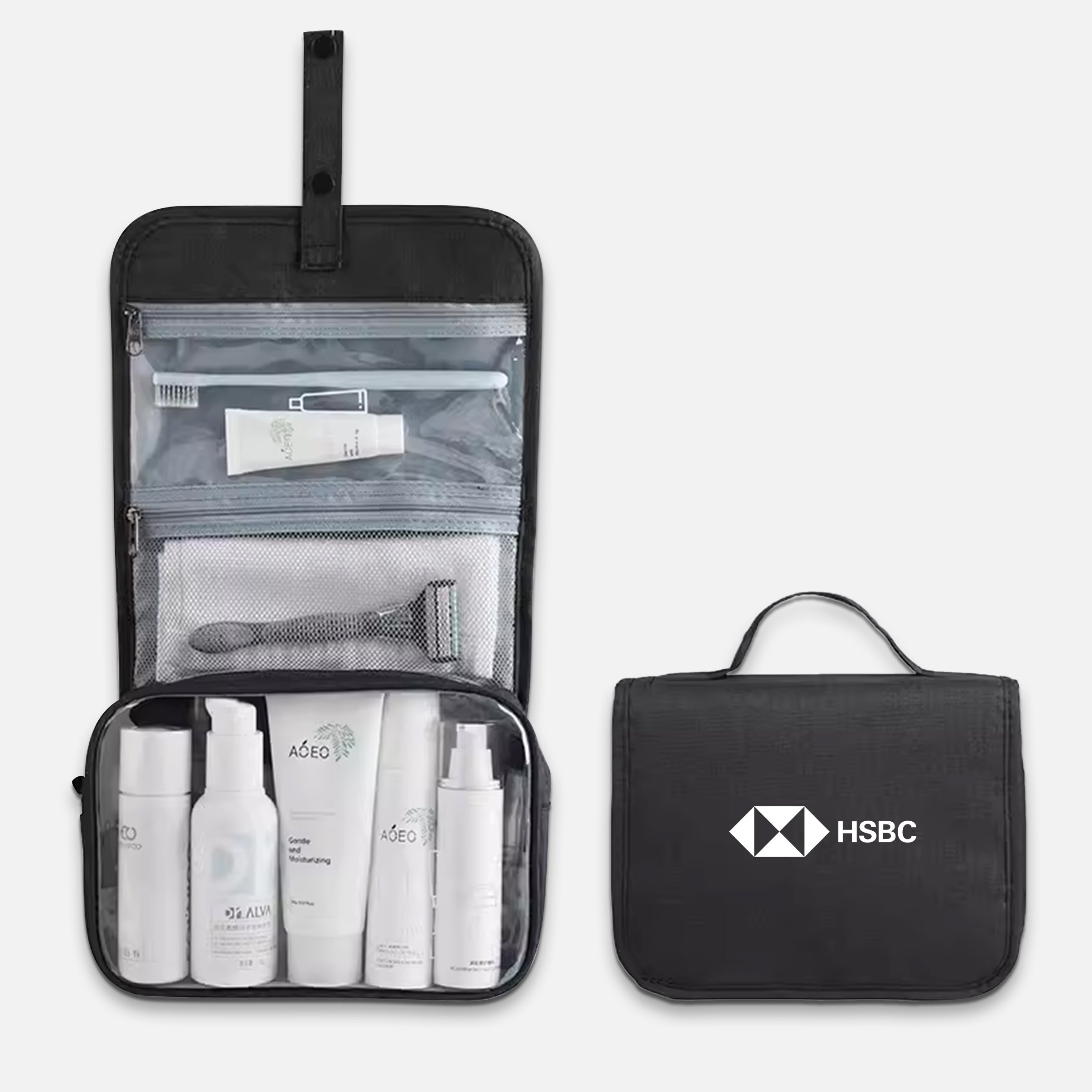 Polyester Travel Organizer | 大容量乾濕分離滌綸旅行收納袋