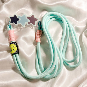 Star Cell Phone Clip Lanyard | 星星款手機背夾斜孭挂繩 BG27-32