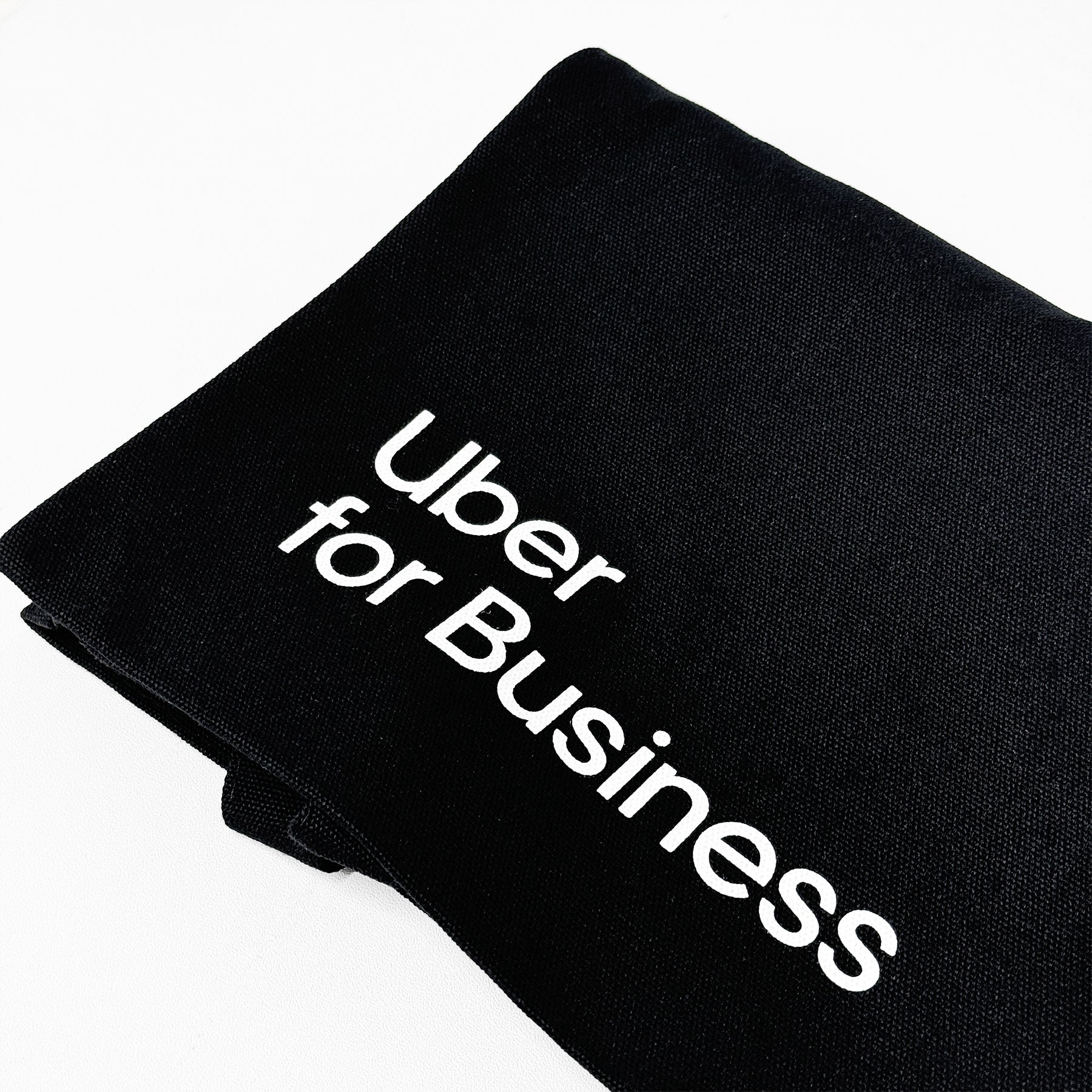 [Case Studies](Business Set) Textured black handbag + folding umbrella + notepad box + coaster | The first choice for corporate gifts