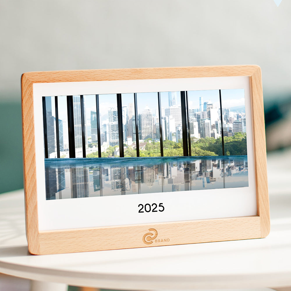 Wooden Frame Photo Calendar | 2025新年木框相片月曆 BG22-86