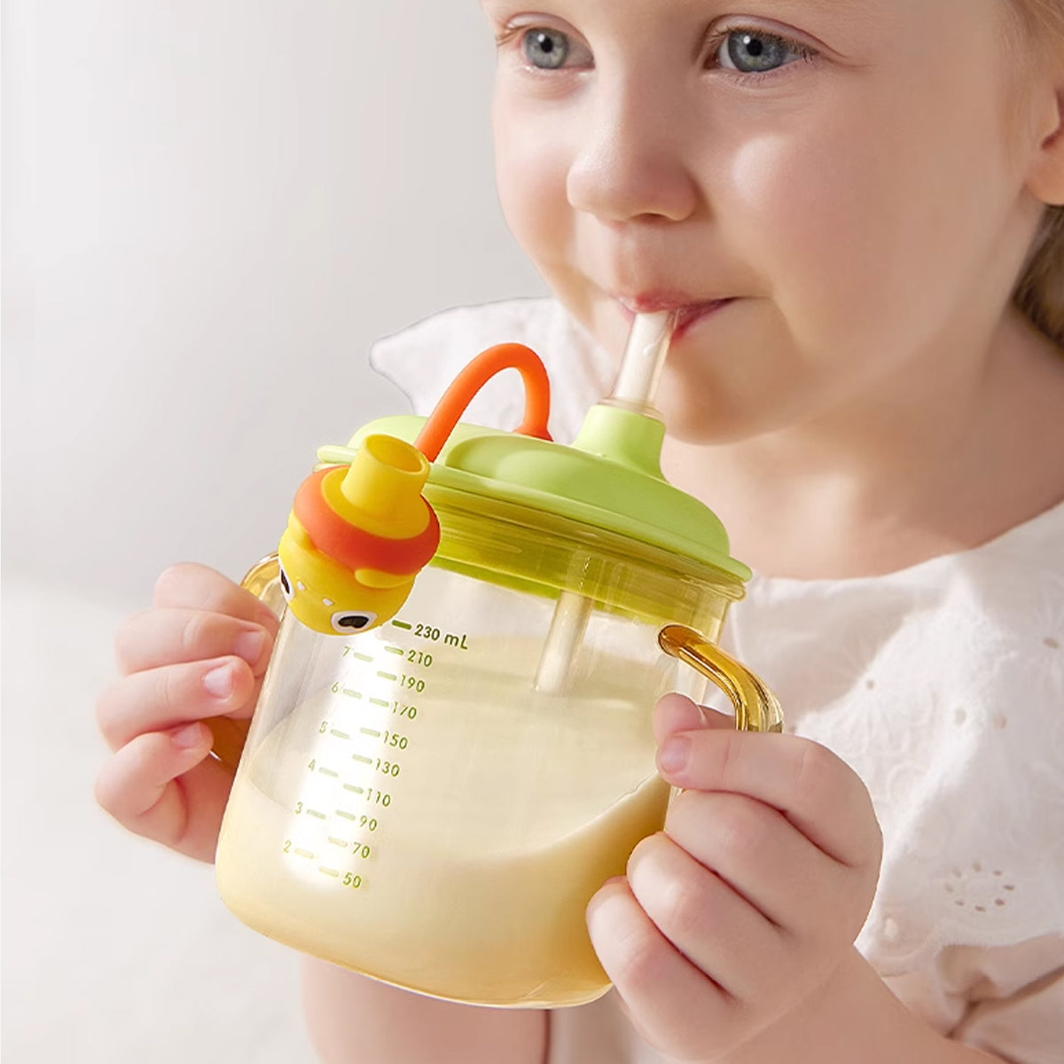Babycare | babycarePPSU刻度直飲吸管水杯無定制 BG07-26