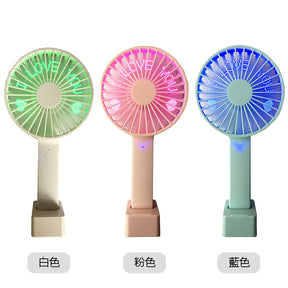 LED desktop vertical advertising small fan 桌面立式LED小風扇BG28-44