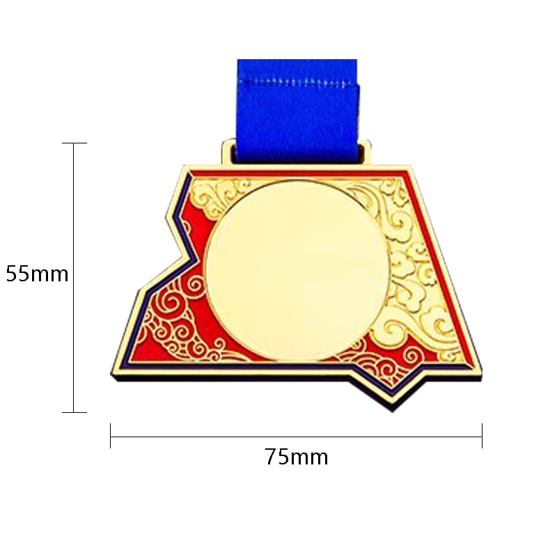 Five-in-one art team spliced metal medal 五合一藝術團隊拼接金屬獎牌 BG20-40