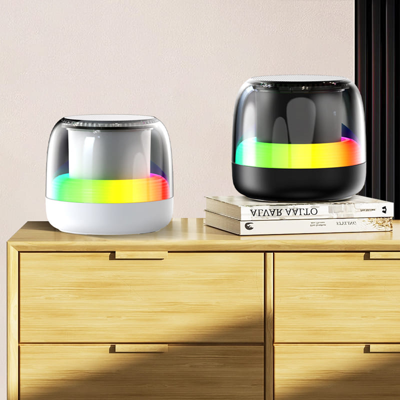 Round RGB Colorful Bluetooth Speaker | 圓形炫彩RGB藍牙音響 BG28-70