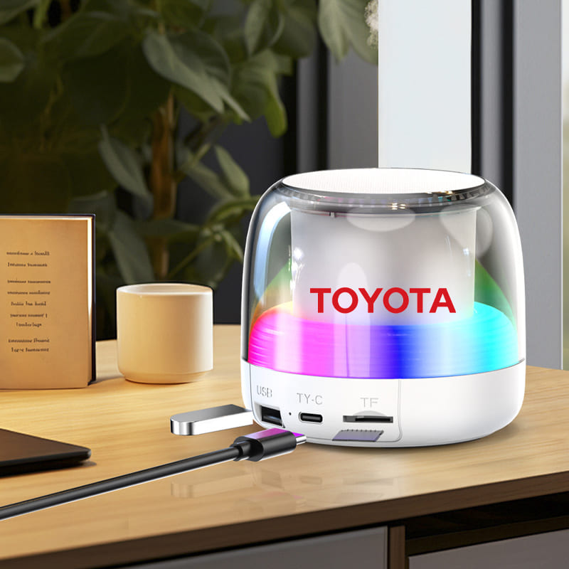 Round RGB Colorful Bluetooth Speaker | 圓形炫彩RGB藍牙音響 BG28-70