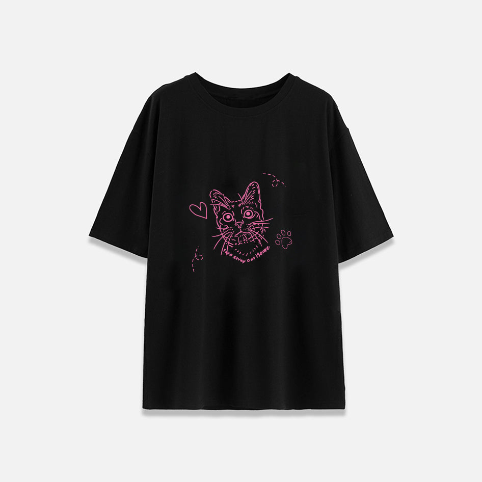 【Love Gift × Custom T-Shirts】愛心貓貓T-Shirt 大量訂製團購