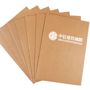 Environmentally friendly kraft paper file bag folder 環保牛皮紙文件夾BG22-74