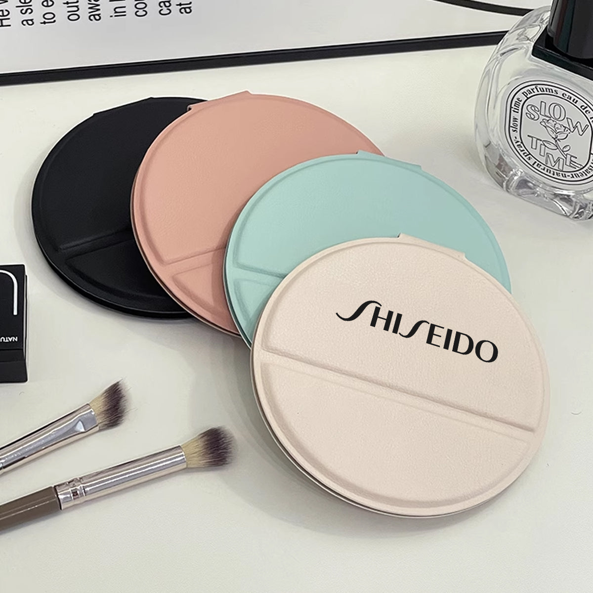 客製化LOGO折叠鏡子 | Custom Logo Compact Mirror - 企業禮品大量訂購優惠