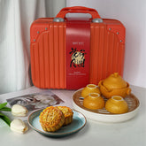 Mid-Autumn Festival Corporate Tea Set and Mooncake Gift Box中秋節企業茶具月餅禮盒BG19-26