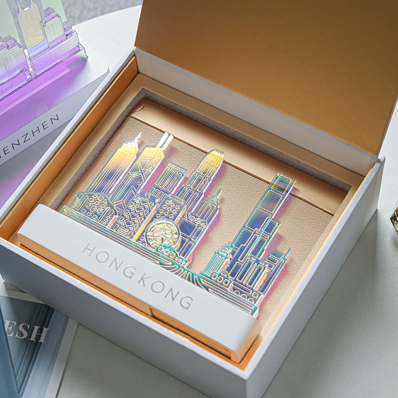 City style acrylic lamp immigration gift | 城市造型亞克力夜燈移民禮物 BG23-204