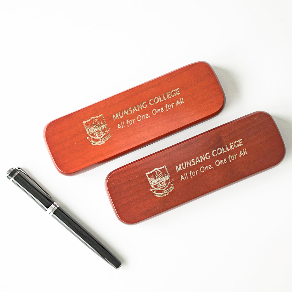 [Case Studies]Munsang Collage | Wooden Single Pen Case