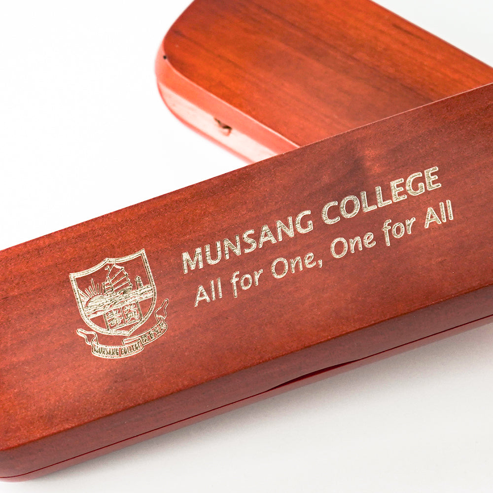 [Case Studies]Munsang Collage | Wooden Single Pen Case