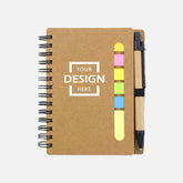 Notebook with notes customized company logo business gift BG22-63