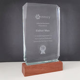 [Case Studies]INNITY | Engraved crystal pedestal