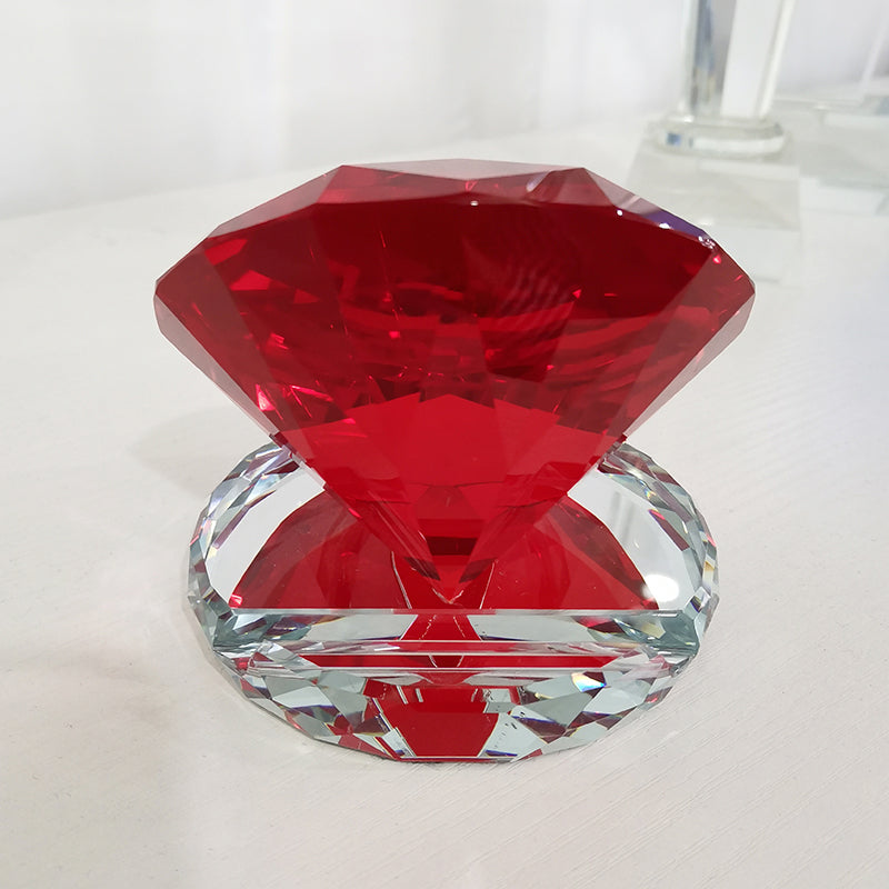 [Case Studies]Diamond Shape Crystal Trophy