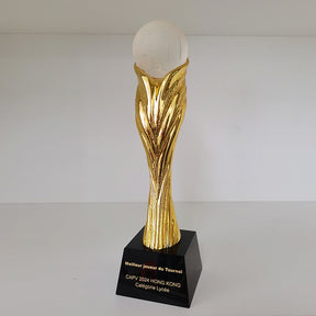 [Case Studies]Engraved  Metal Trophy