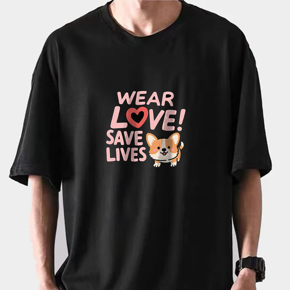 【香港動物拯救會 × 限量公益T賉】愛心穿搭・拯救生命 Wear Love, Save Lives 大量訂製團購 Bulk Custom