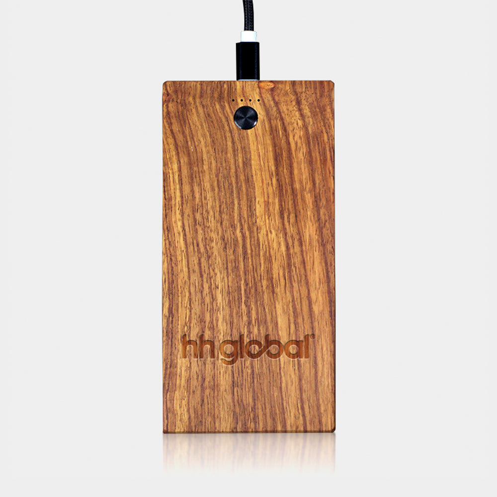 Wooden Power Bank 8000mAh