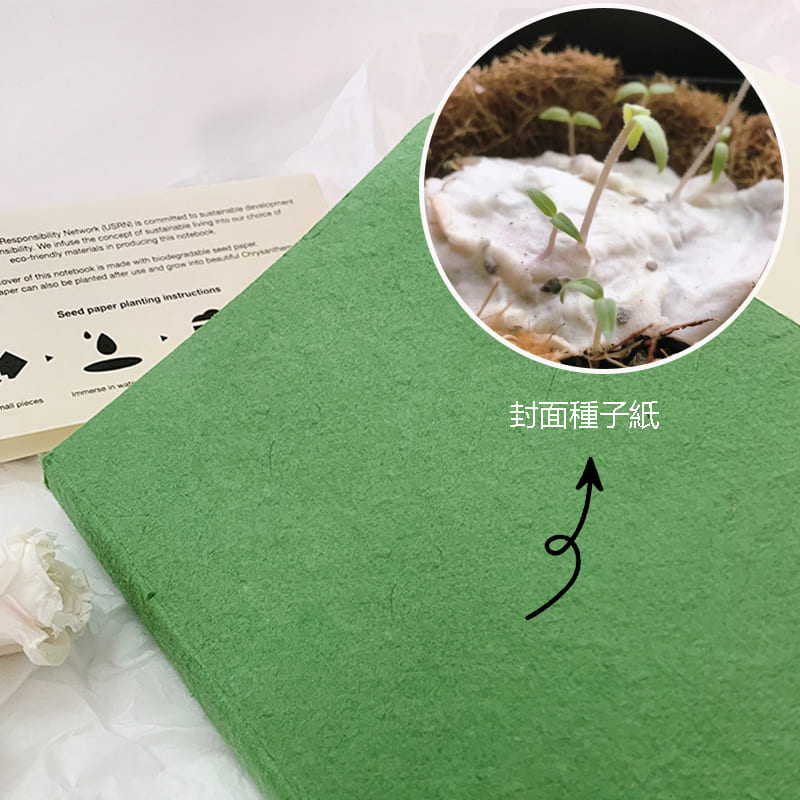 Environmentally friendly green seed book 環保綠色種子簿BG22-64