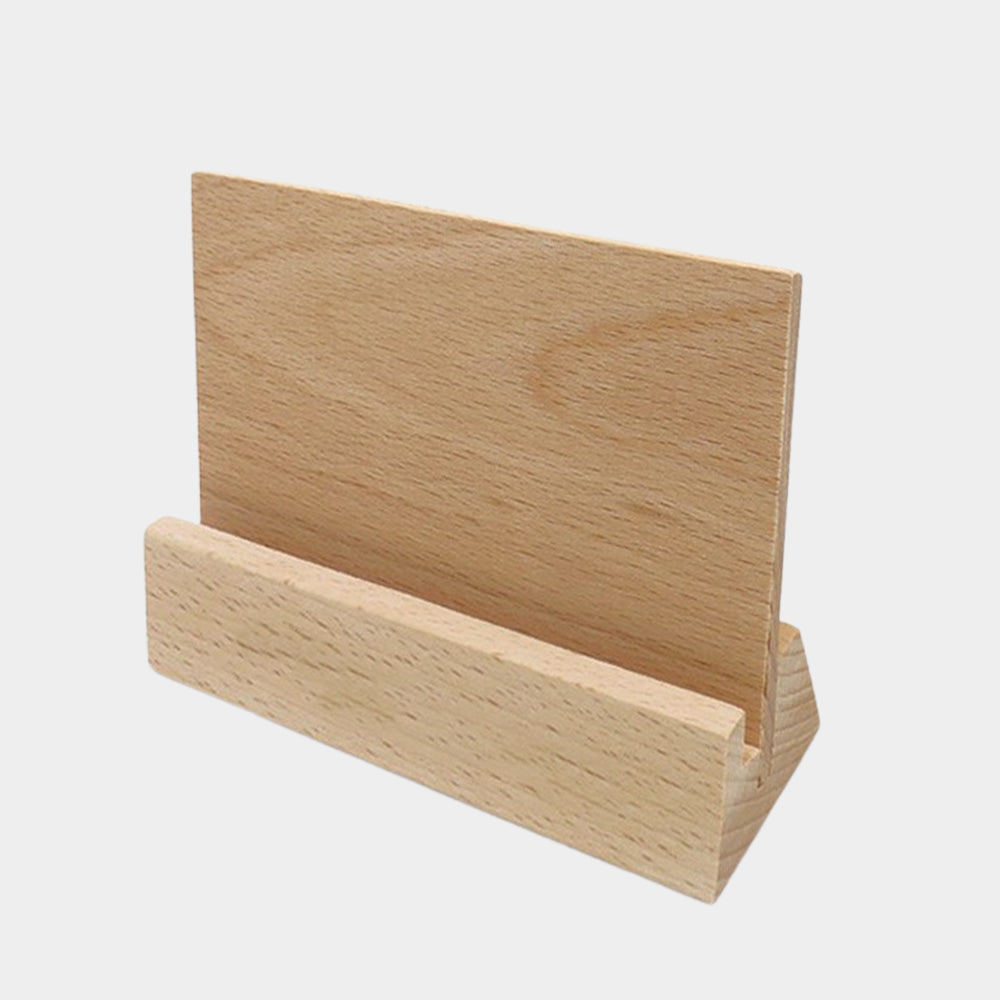 Shaped Card Paper Wooden Desk Calendar | 2025新年專版定制異型卡紙木座檯月曆 BG22-83