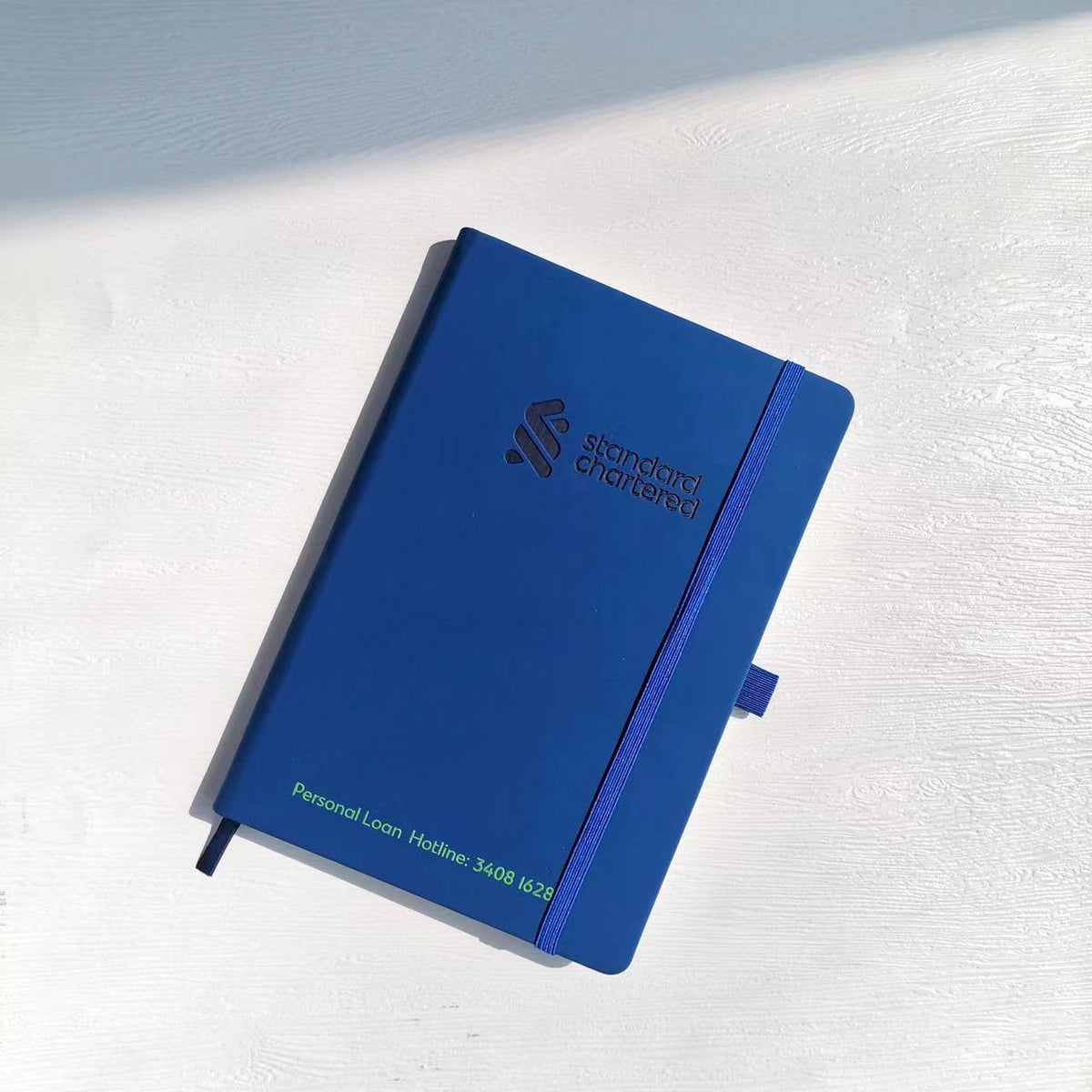 [Case Studies]Standard Chartered | A5 Notebook with Elastic Strap 鬆緊帶筆記本
