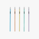 Multicolor Stationery Pencil | 三角彩桿帶橡皮鉛筆定制